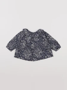 Jacadi - blouse bleu - 6 mois