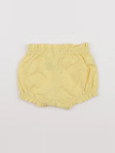 H&M - short jaune - 3/6 mois