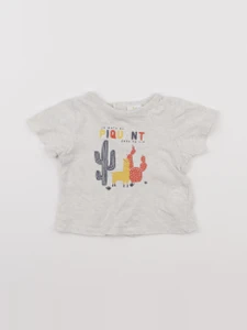 Tape à l'oeil - tee-shirt gris - 3 mois