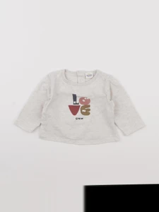 Tape à l'oeil - tee-shirt gris - 12 mois