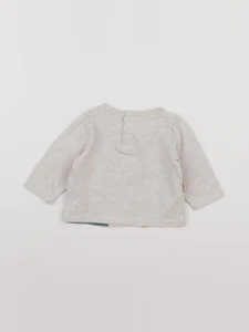 Tape à l'oeil - tee-shirt gris - 6 mois