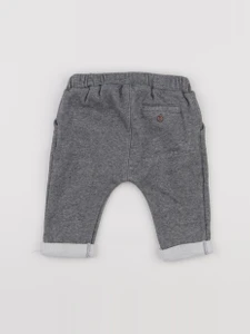 H&M - pantalon gris - 9 mois