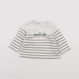 Tape à l'oeil - tee-shirt blanc - 3 mois