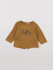 Tape à l'oeil - tee-shirt marron - 3 mois