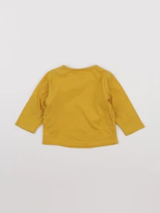 Tape à l'oeil - tee-shirt jaune - 6 mois