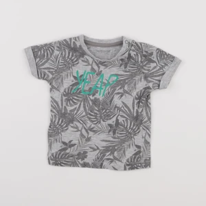 Vertbaudet - tee-shirt gris - 6 mois
