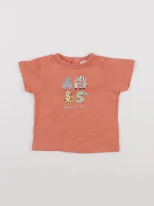 Tape à l'oeil - tee-shirt rouge - 6 mois
