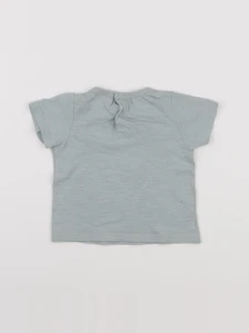 Tape à l'oeil - tee-shirt bleu - 6 mois