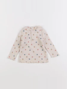 Boutchou - tee-shirt beige - 9 mois