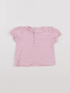 Boutchou - tee-shirt rose - 6 mois