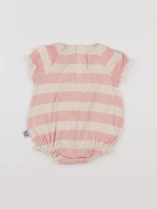 Boutchou - combinaison beige, rose - 6 mois