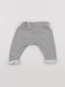 Petit Bateau - sarouel gris - 6 mois
