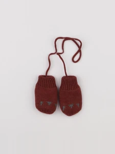 Tape à l'oeil - moufles rouge - 3/9 mois