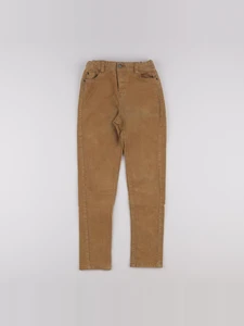 Vertbaudet - pantalon marron - 9 ans