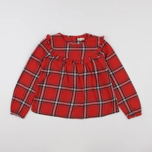 Vertbaudet - blouse rouge - 8 ans