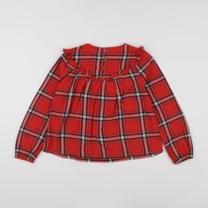Vertbaudet - blouse rouge - 8 ans