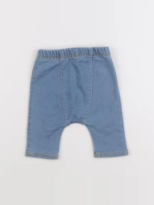 La Redoute - pantalon bleu - 6 mois