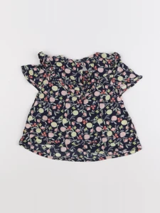 Tape à l'oeil - blouse bleu - 2 ans