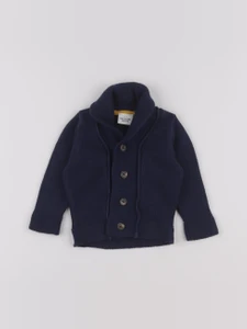 Tape à l'oeil - gilet bleu - 3 mois