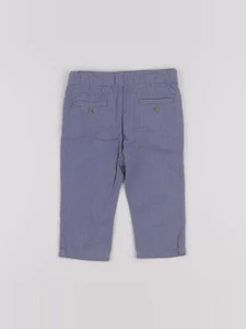 Natalys - pantalon bleu - 12 mois