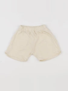 Zara - short beige - 9/12 mois