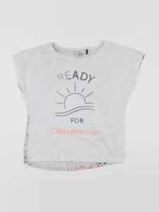 IKKS - tee-shirt blanc, bleu - 12 ans