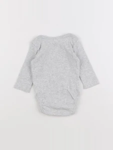 H&M - body gris - 1 mois