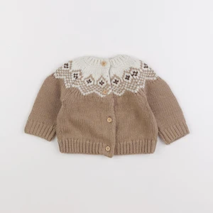 Vertbaudet - pull marron - 3 mois