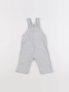 Petit Bateau - salopette gris - 3 mois