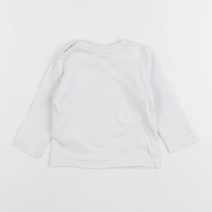 Vertbaudet - tee-shirt blanc - 6 mois