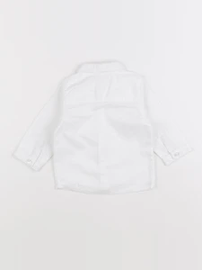 Vertbaudet - chemise blanc - 6 mois