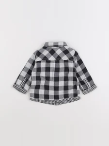 Vertbaudet - chemise noir - 6 mois