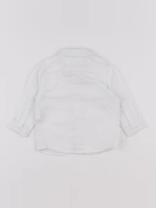 Zara - chemise blanc - 3/6 mois