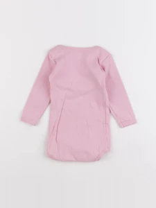 Petit Bateau - body rose - 6 mois