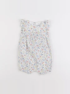 Petit Bateau - combinaison vert - 3 mois