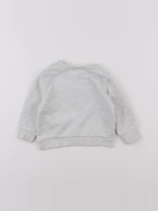Zara - sweat gris - 3/6 mois