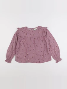 Vertbaudet - blouse rose - 7 ans
