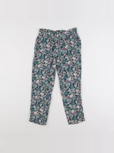 Vertbaudet - pantalon vert - 8 ans
