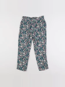 Vertbaudet - pantalon vert - 8 ans