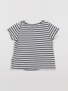 GAP - tee-shirt blanc, bleu - 2 ans