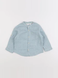Zara - chemise vert - 12/18 mois