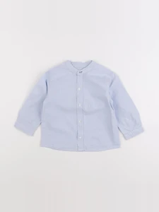Boutchou - chemise bleu - 18 mois