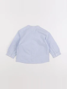 Boutchou - chemise bleu - 18 mois