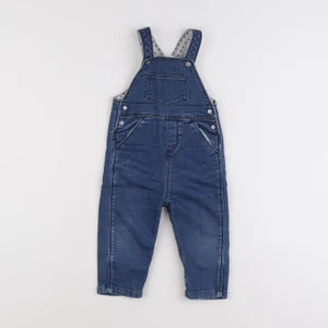 Petit Bateau - salopette bleu - 12 mois