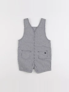 Petit Bateau - salopette beige, bleu - 12 mois