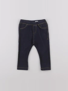 Zara - jegging bleu - 6/9 mois