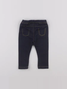 Zara - jegging bleu - 6/9 mois