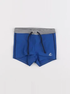 Petit Bateau - maillot de bain bleu - 12 mois