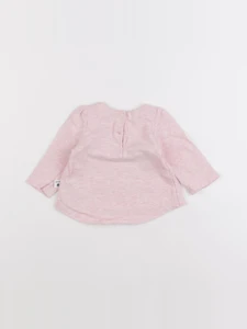 GAP - tee-shirt rose - 0/3 mois