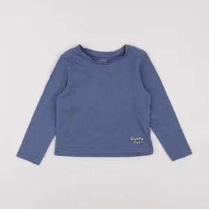 Vertbaudet - tee-shirt bleu - 4 ans
